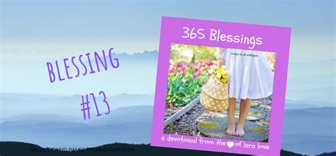 365 Blessings Blessing 13