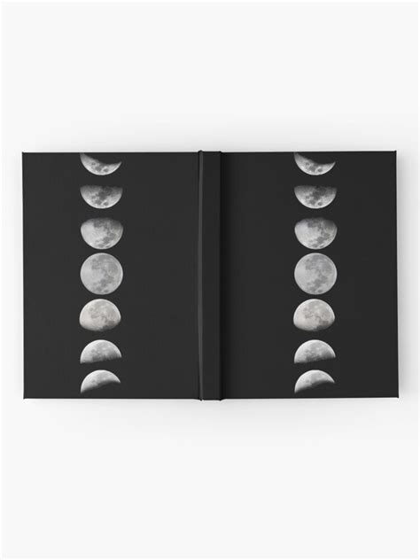 Moon Phases Hardcover Journal For Sale By Martaolgaklara Redbubble