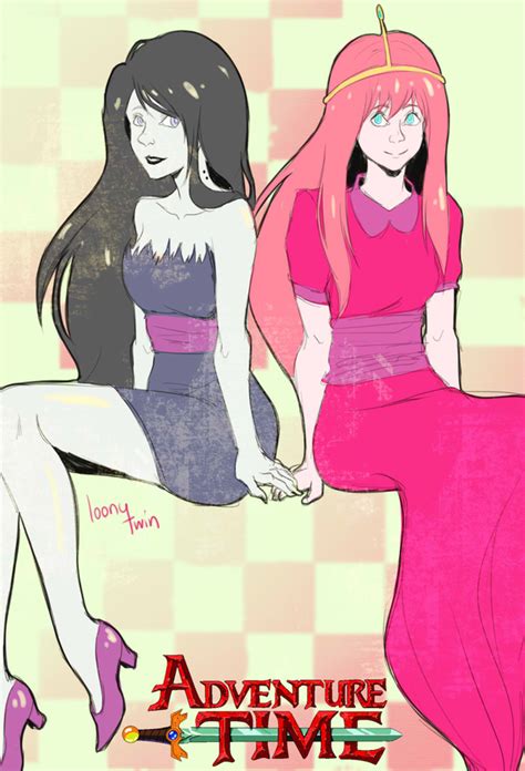Marceline And Princess Bubblegum By Loonytwin On Deviantart