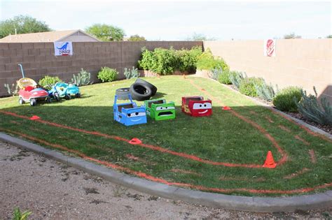 Kids Cars Backyard Race Track — Homebnc