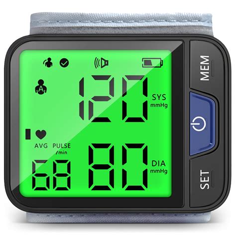 Blood Pressure Monitor Professional Wireless Automatic Wrist Blood