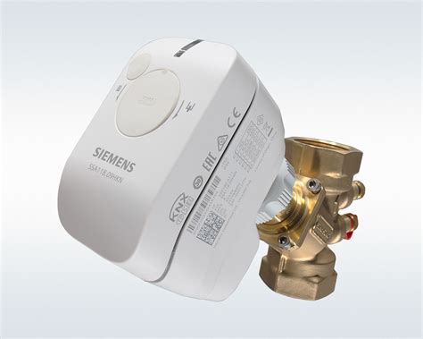 New Siemens Actuator Line For Small Valves Operates As Quiet Connected