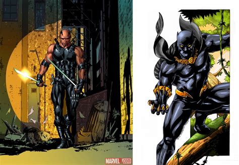 Blade And Black Panther Vs Agent Venom Battles Comic Vine
