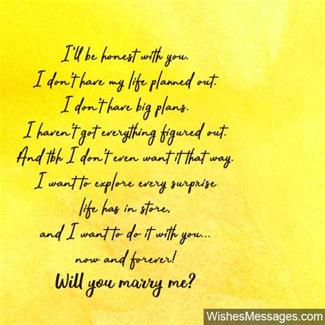 Will You Marry Me Quotes Proposal Messages For Him