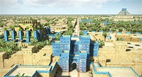 The city of Babylon (6th century BC) - 3D scene - Mozaik Digital ...