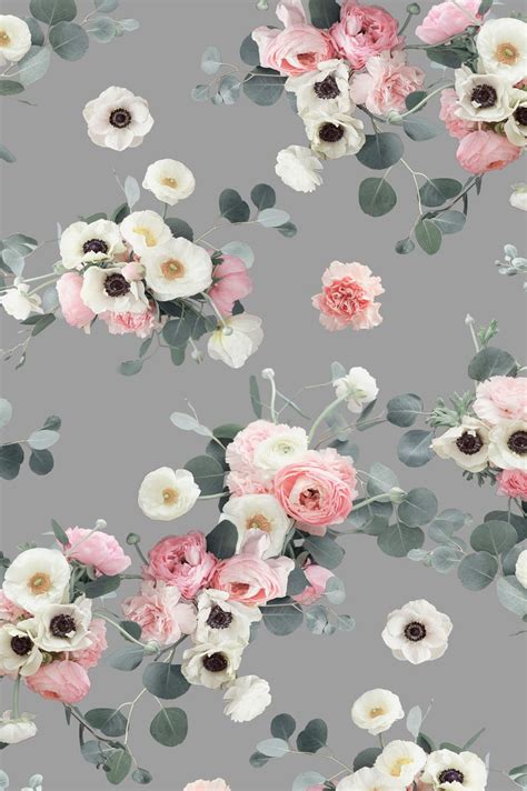 Midnight Floral Traditional Wallpaper Prepasted And Removable Etsy