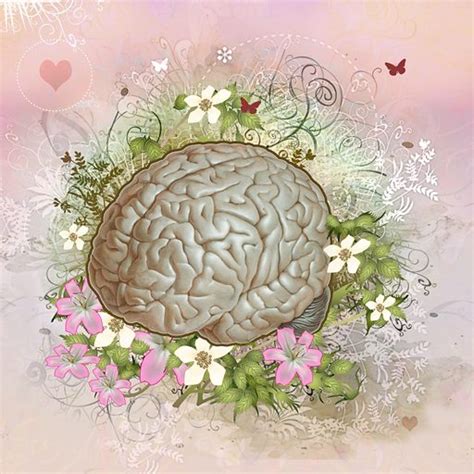 The Brain Digital Artwork Depicting A Human Brain Sat On A Free