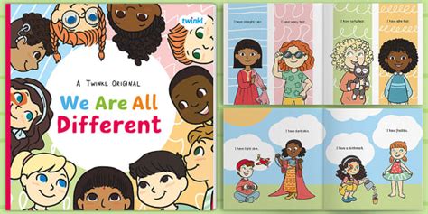 We Are All Different Ebook Inclusive Resources Twinkl