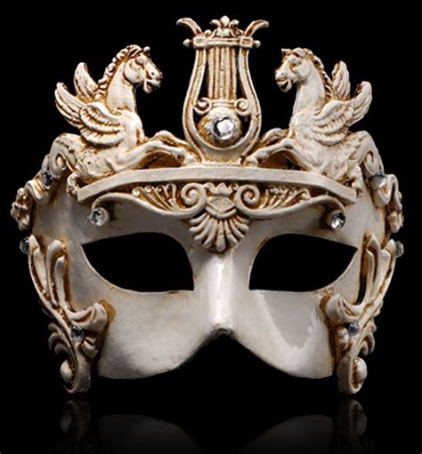 Colombina Barocco Cavalli White Masks Masquerade White Masquerade