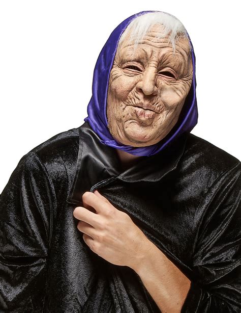 Aikuisten vanha nainen lateksinaamari tilaa Naamarit Vegaoo fi ltä