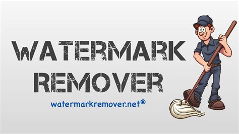 You can find free as well as paid watermark eraser tools. WatermarkRemover - Free Watermark Remover Online Tool