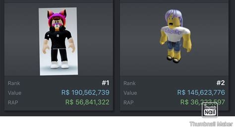 Who Is The Richest Roblox User - most richest player in roblox