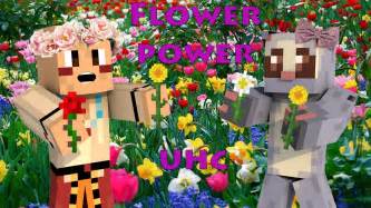 Minecraft Flower Power Uhc I Love Flowers Youtube