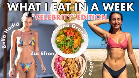 I Ate Like My Favorite Celebrities For A Week What I Eat In A Week Madelaine Petsch Bella