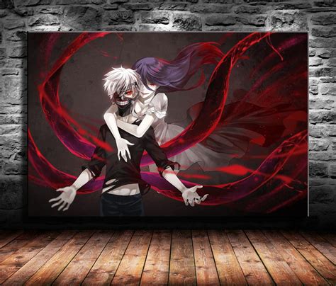 2019 Tokyo Ghoul Japanese Animehome Decor Hd Printed