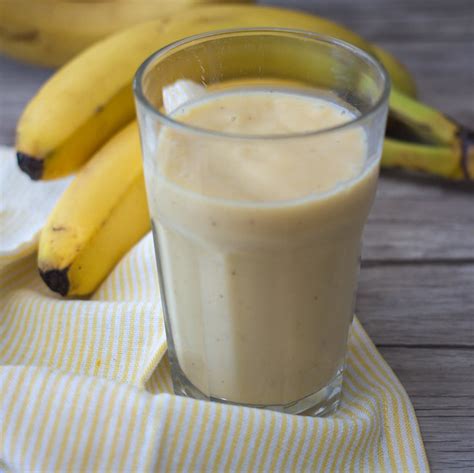 Banana Peanut Butter Smoothie Recipe Kitchen Stories