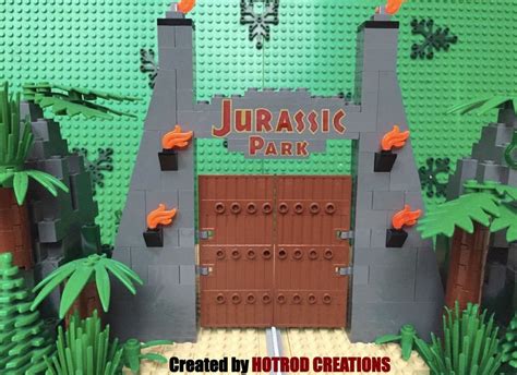 LEGO IDEAS Jurassic Park Gate