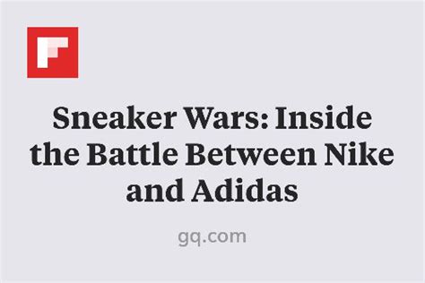 Sneaker Wars Inside The Battle Between Nike And Adidas Sneakers