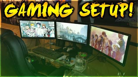 The Best Triple Monitor Gaming Setup And Room Tour 2018 Updated Youtube