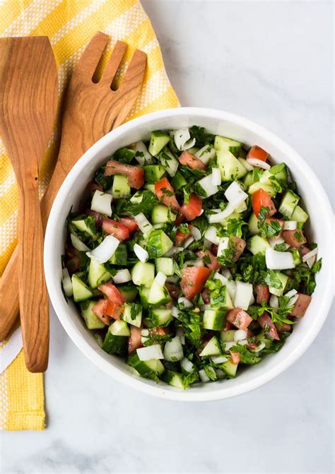This Mediterranean Cucumber Salad Is Refreshing And Light Made With