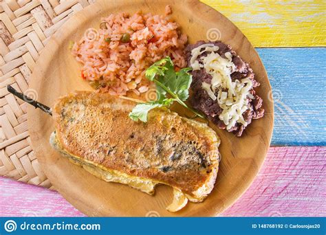Mexican Food Chile Relleno Stock Photo Image Of Homemade Chiles
