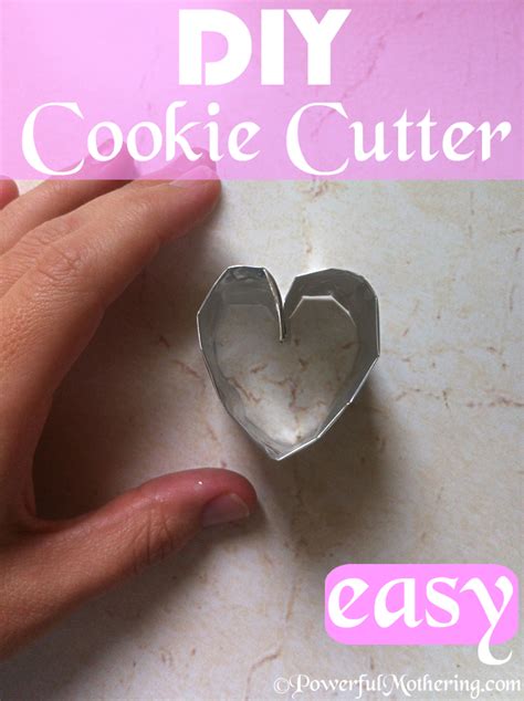 Diy craft ideas & more. How to Make a Quick DIY Cookie Cutter