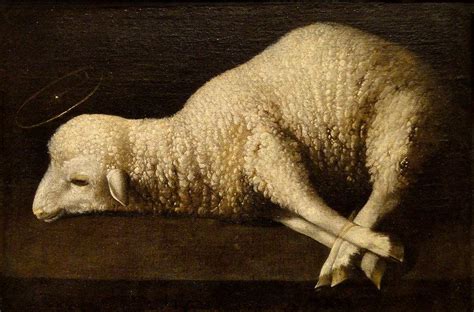 Behold The Lamb Of God Who Takes Away The Sin Of The World Painting
