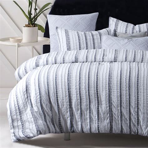Designer Tufted Comforter Sets Jacquard Bedding Comforter Set Geometry
