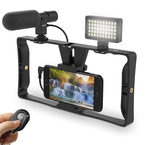 Buy Bower Ultimate Vlogger Pro Kit With Smartphone Rig Hd Microphone