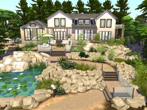 Modern Inspiration House By Sarinasims At Tsr Sims 4 Updates