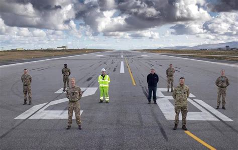Falklands Mount Pleasant Airport Main Runway Has Been Resurfaced