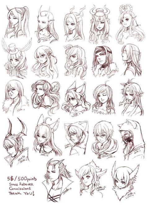Résultats De Recherche Dimages Pour Hairstyle Manga Art Drawings