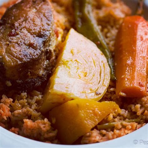 Thiéboudienne Senegalese Jollof Rice Africafood African Cooking