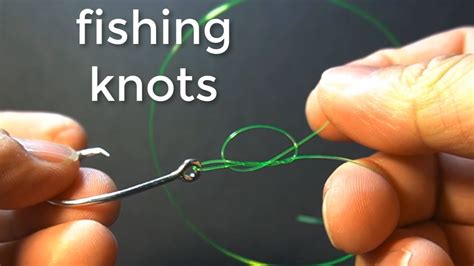 Los Mejores 3 Nudos Para Anzuelos Con Ojal 3 Fishing Knots Como