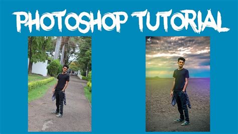 Background Changing Tutorial Photoshop Simple Edit Youtube