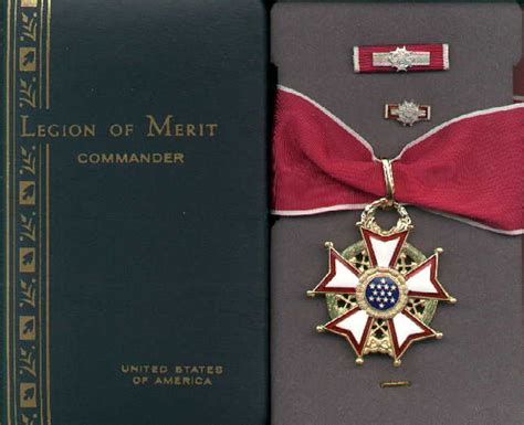 Us Legion Of Merit Commander Cased Medal Set Etsy