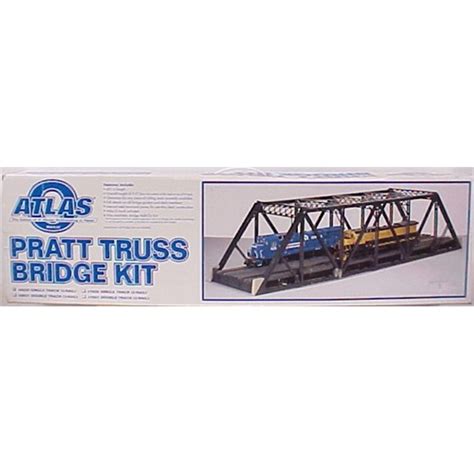 Atlas 6920 O 3 Rail Single Track Pratt Truss Bridge Kit