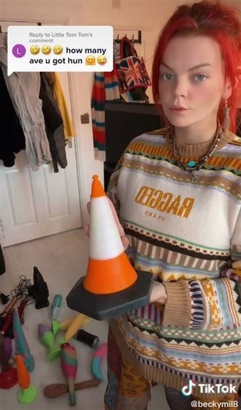 onlyfans star shares collection of oddly shaped dildos from plungers to gnomes daily star