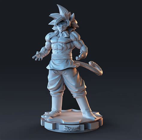 3d File Goku Ss6 Dragon Ball 🐉・3d Printing Template To Download・cults
