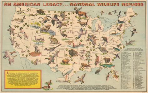 An American Legacynational Wildlife Refuges Curtis Wright Maps