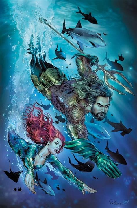 Dc Comics Unveils Aquaman Movie Variant Covers