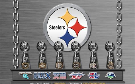 6 Time Superbowl Champions Steelers Desktop Wallpapers On Wallpaperdog