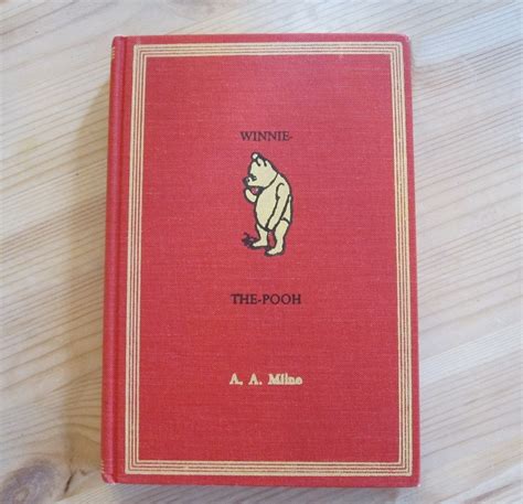 Winnie The Pooh Vintage Book By Aa Milne
