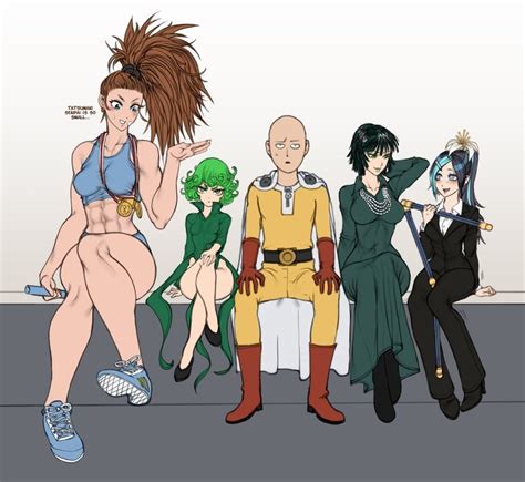 Blizzard Of Hell Captain Mizuki Saitama Tatsumaki Onepunchman Opm One Punch Man