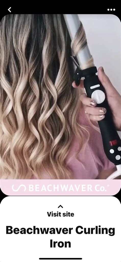 Pin By Maryann Quinto On Hairstyles Beach Wave Curler Beachwaver