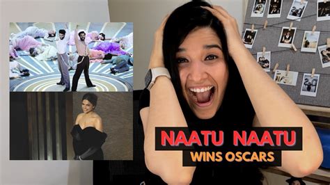 Naatu Naatu Oscar Performance Reaction Oscars 2023 Rrr Ft