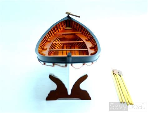 Titanic Lifeboat 24 Wooden Handmade Row Boat Model