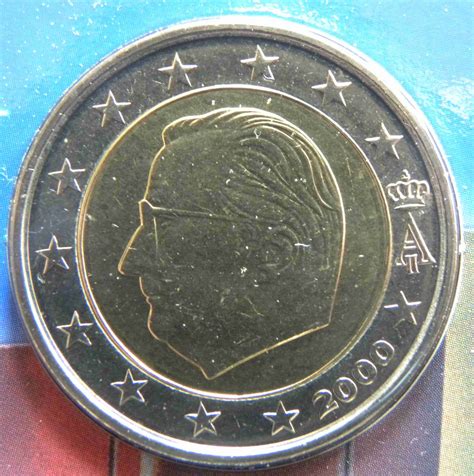 Belgien 2 Euro Münze 2000 Euro Muenzentv Der Online Euromünzen Katalog