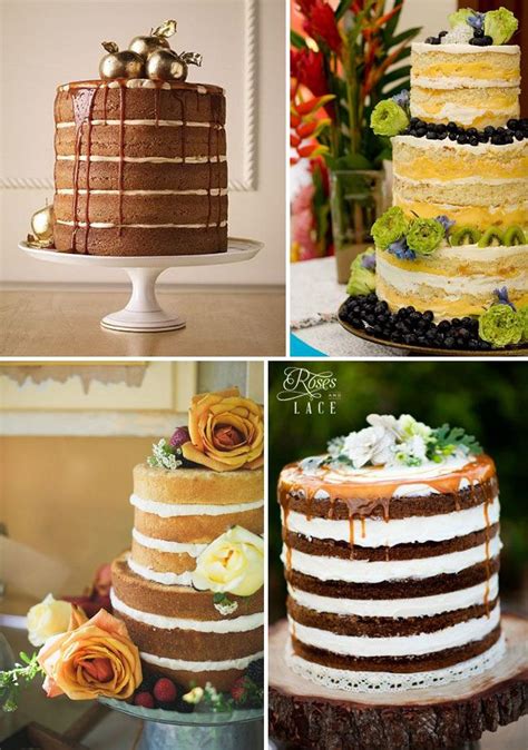 Rosesandlace Co Uk Naked Cakes Wedding Cake Inspiration