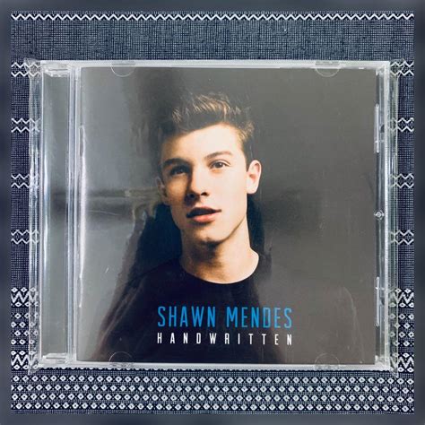 Shawn Mendes Handwritten Cd Hobbies And Toys Music And Media Cds